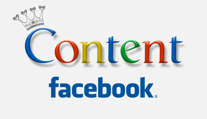 creating content on a sales Fanpage 