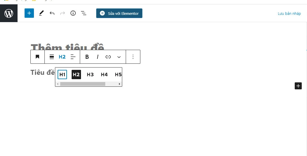 Sử dụng thẻ Heading trong SEO nội dung website