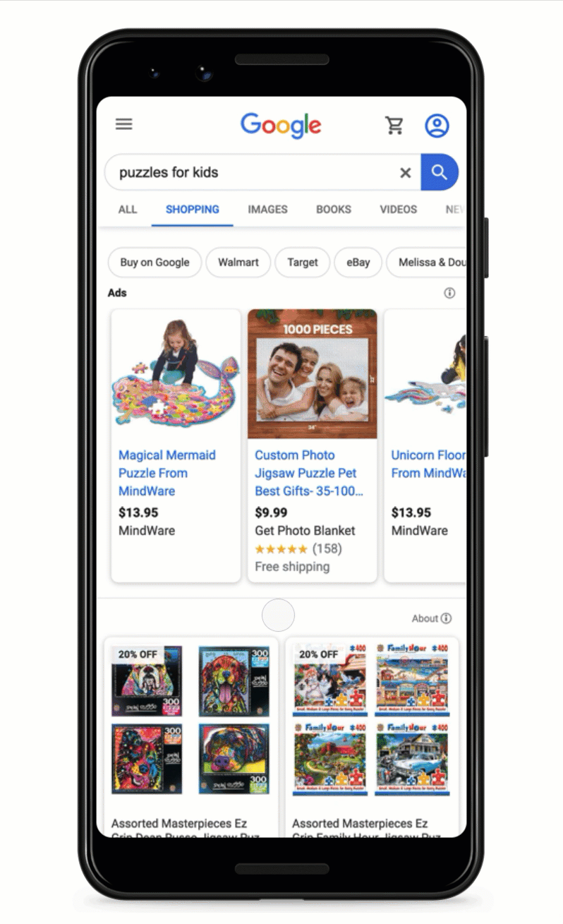 Free product listing on Google Shopping (Google Shopping)